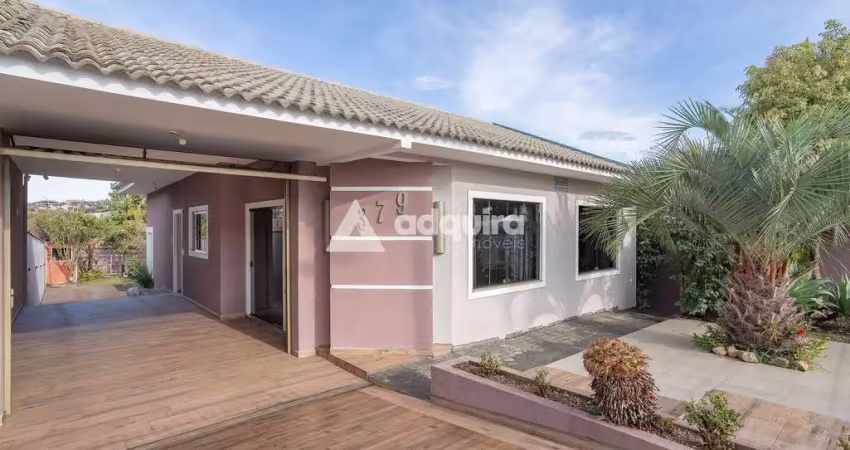 Casa à venda 3 quartos, 1 suite, 4 vagas, 276m², jardim carvalho, ponta grossa - pr