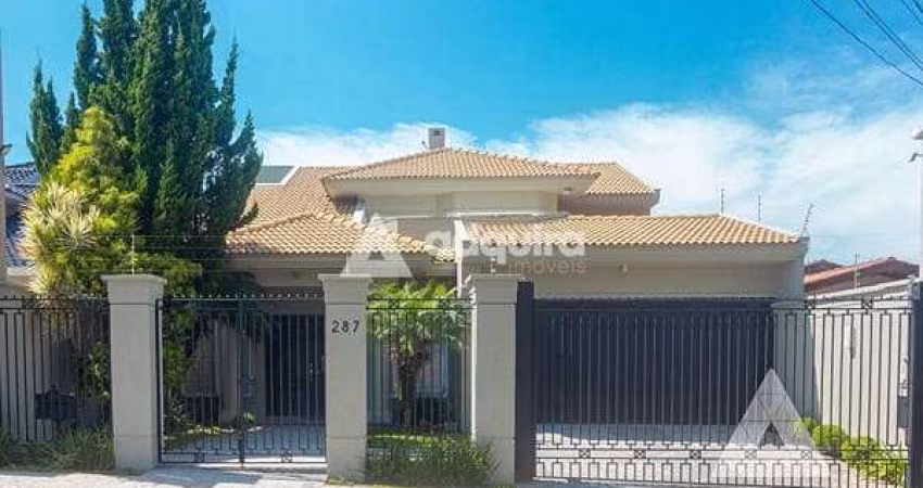 Casa à venda 3 Quartos, 3 Suites, 4 Vagas, 500M², Estrela, Ponta Grossa - PR