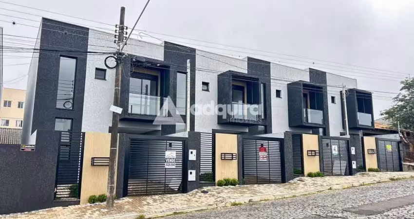 Casa à venda 3 quartos, 3 suites, 2 vagas, 124.85m², jardim carvalho, ponta grossa - pr