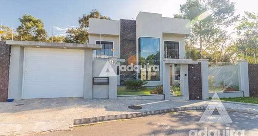Casa à venda 3 Quartos, 1 Suite, 2 Vagas, 447.6M², Jardim Carvalho, Ponta Grossa - PR