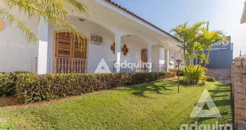 Casa à venda 4 quartos, 2 suites, 3 vagas, 736m², nova rússia, ponta grossa - pr