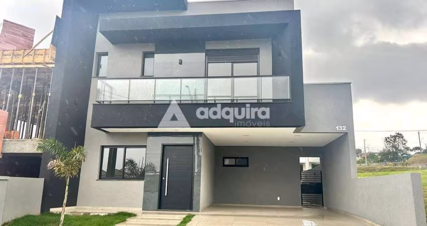 Casa à venda 3 Quartos, 3 Suites, 2 Vagas, 166M², Jardim Carvalho, Ponta Grossa - PR