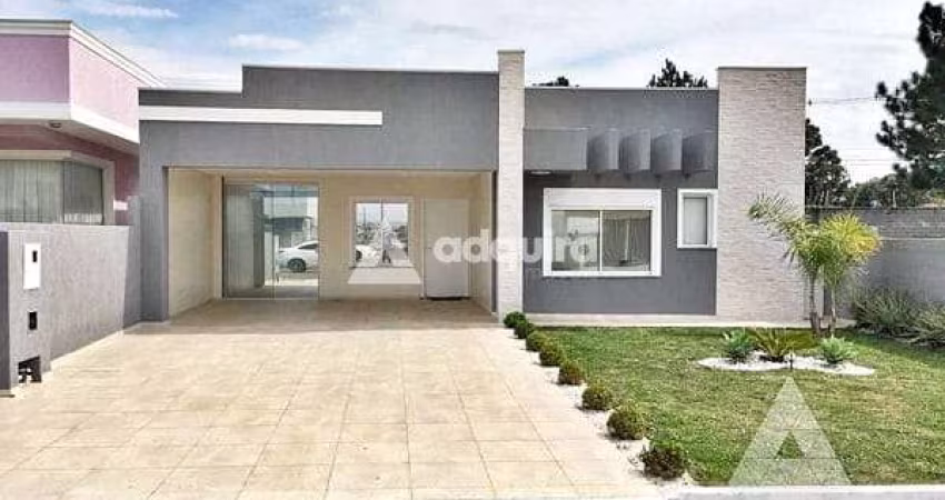 Casa à venda em condomínio com 3 Quartos, 1 Suite, 2 Vagas, 140m², Jardim Carvalho, Ponta Grossa -
