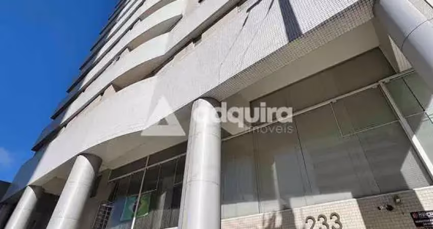Excelente apartamento para locação no edifício victor hugo – centro de ponta grossa