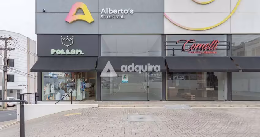 Sala em centro comercial para locação 44.32m², centro, ponta grossa - pr