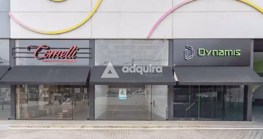 Sala em centro comercial para locação 44.32m², centro, ponta grossa - pr