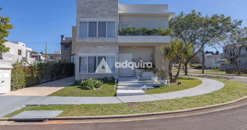 Casa à venda 3 quartos, 2 suites, 320m², jardim carvalho, ponta grossa - pr