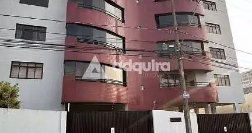 Apartamento semimobiliado com 3 quartos para locação, nova rússia, ponta grossa, pr