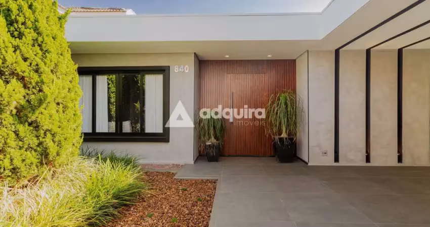 Casa térrea à venda, Orfãs, 3 quartos sendo 2 suítes, Ponta Grossa, PR
