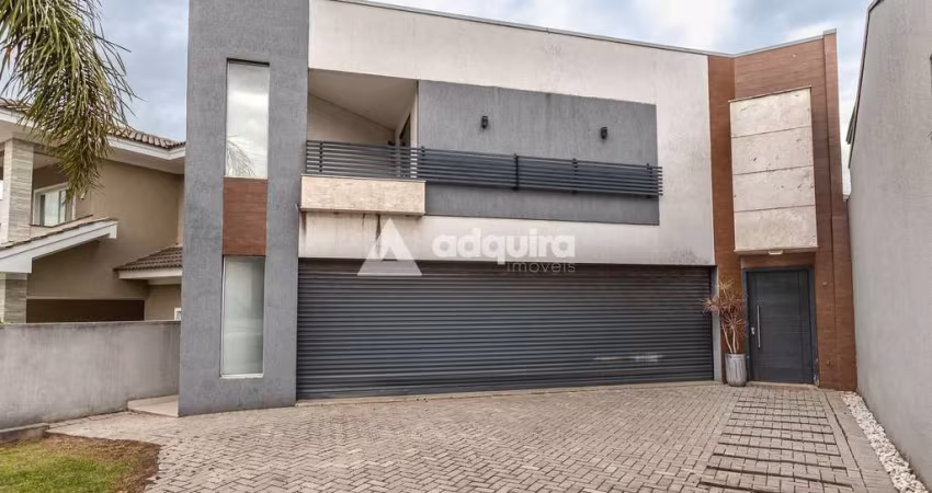 Casa semimobiliada para venda e locação, 3 Quartos, 3 Suites, 2 Vagas, 300M², Neves, Ponta Grossa -