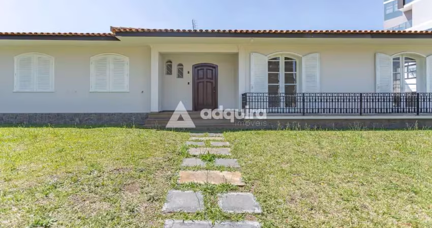 Comercial para locação, 4 quartos, 4 suítes, 2 vagas, 780², jardim carvalho, ponta grossa - pr