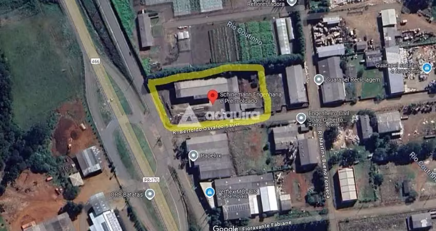 Terreno à venda na Rua Bertoldo Osvaldo Sauer, Industrial, Guarapuava