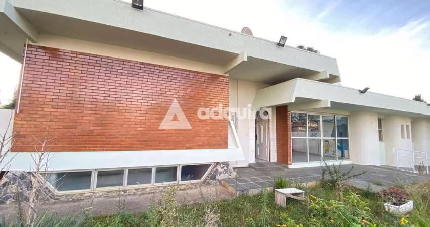 Comercial para Locação no início do Jardim Carvalho, com 302m², com 2 vagas privativas,Ponta Grossa