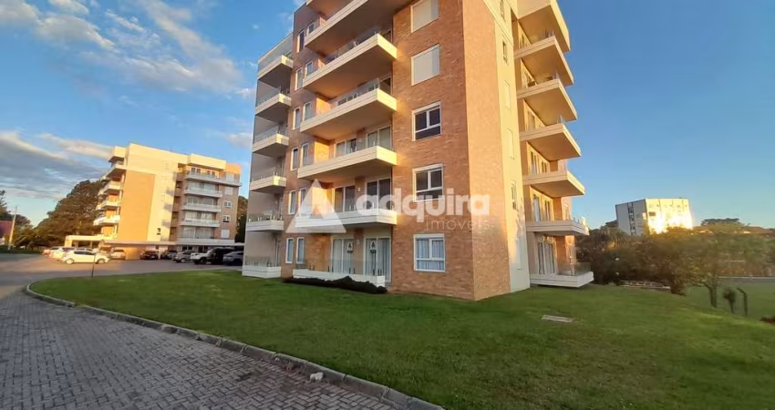 Apartamento garden semimobilidado para locação, condomínio fechado, Centro, Carambeí, PR