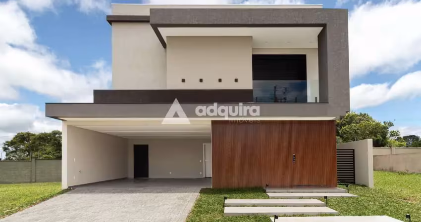 Casa à venda no condomínio terras alphaville, jardim carvalho, ponta grossa, pr