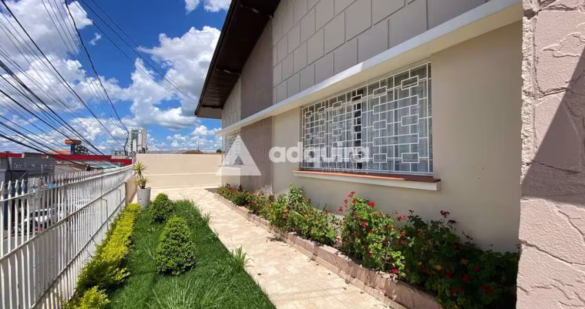Casa comercial à venda 3 Quartos, 1 Suite, 2 Vagas, 545M², Centro, Ponta Grossa - PR
