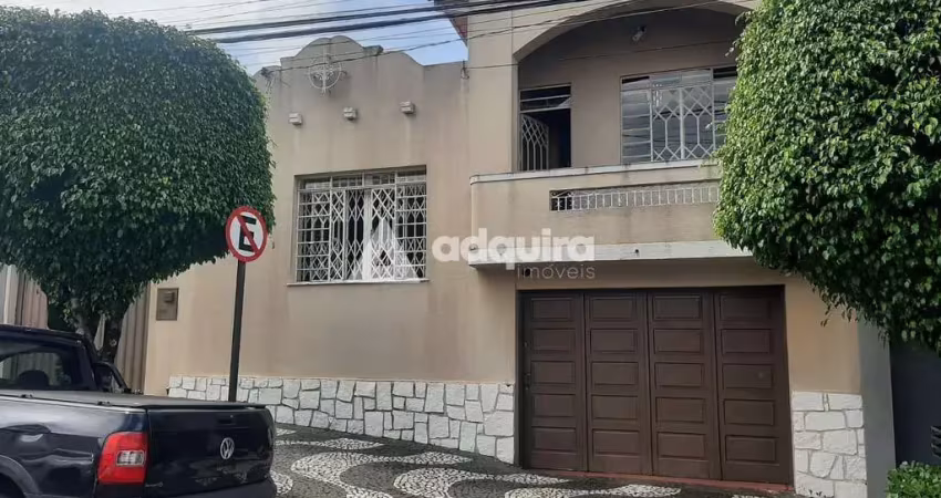 Casa à venda 4 quartos, 3 banheiros, 4 vagas de garagem- centro, ponta grossa, pr
