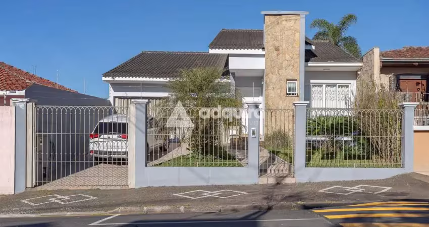 Casa à venda e locação 4 quartos, 1 suite, 2 vagas, 603m², jardim carvalho, ponta grossa - pr