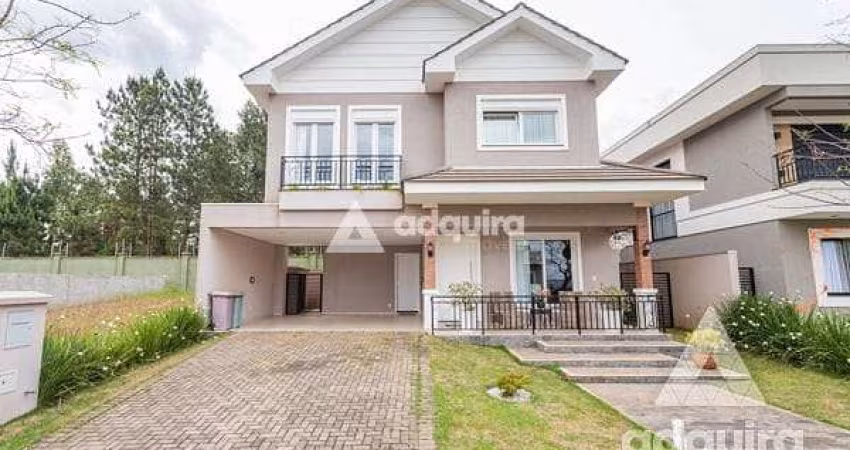 Casa à venda 3 Quartos, 3 Suites, 2 Vagas, 312M², Jardim Carvalho, Ponta Grossa - PR