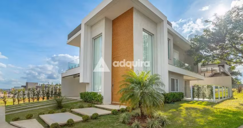 Casa em condomínio fechado com 3 quartos à venda na Rua João Silvio de Lara Machado, Jardim Carvalho, Ponta Grossa
