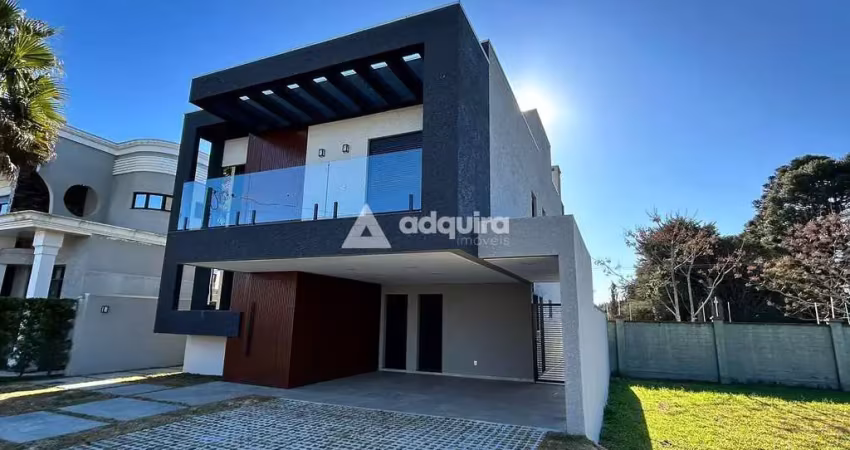 Casa em condomínio fechado com 3 quartos à venda na Rua João Silvio de Lara Machado, Jardim Carvalho, Ponta Grossa