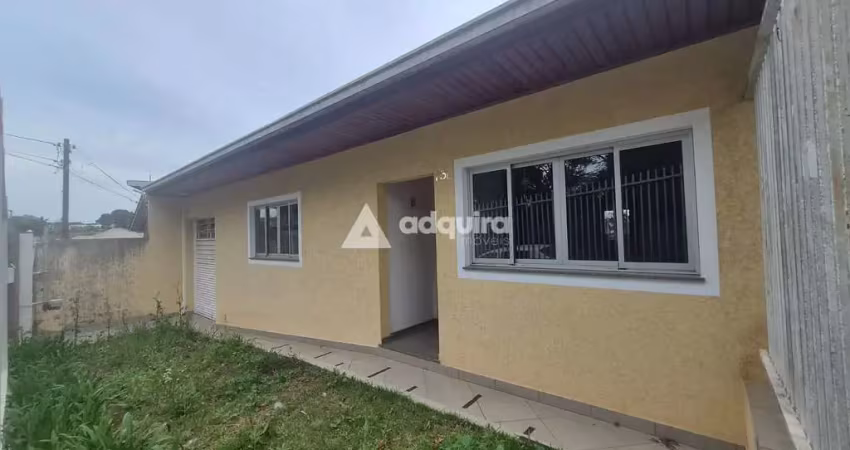Casa para locação 3 quartos, 1 suite, 2 vagas, 70m², estrela, ponta grossa - pr