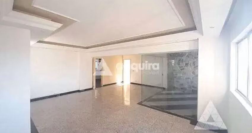 Apartamento para venda ou locação 3 quartos, 1 suite, 1 vaga, 191.9m², centro, ponta grossa - pr