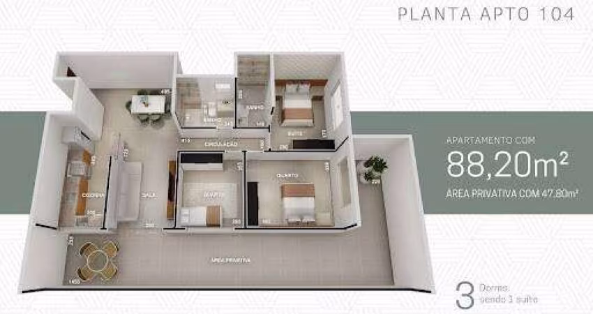 Apartamento em Vila dos Técnicos  -  Timóteo