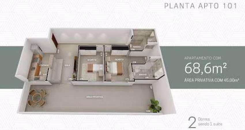 Apartamento em Vila dos Técnicos  -  Timóteo