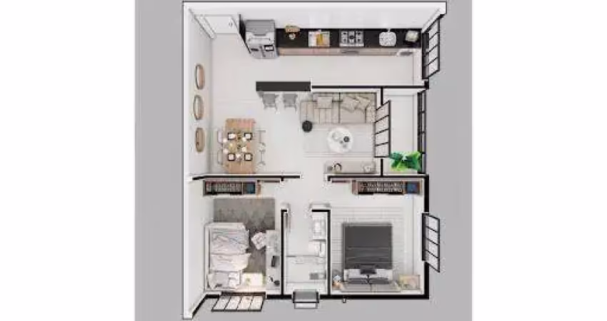 Apartamento em santa terezinha ii  -  coronel fabriciano