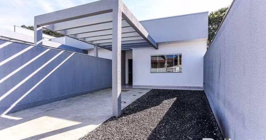 Casa geminada novinha - com 79,64m2 - no Centro I-Baixada - Mafra - ACEITA FINANCIAMENTO.