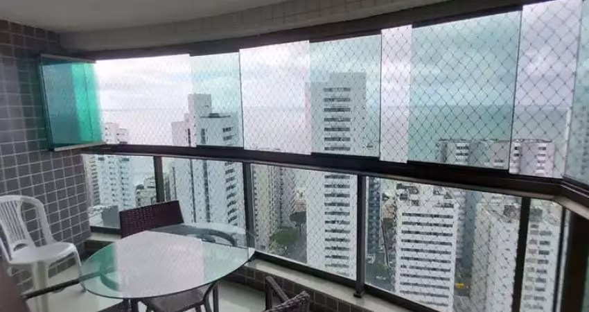 Apartamento com 4 dormitórios à venda, 164 m² por r$ 1.750.000,00 - boa viagem - recife/pe