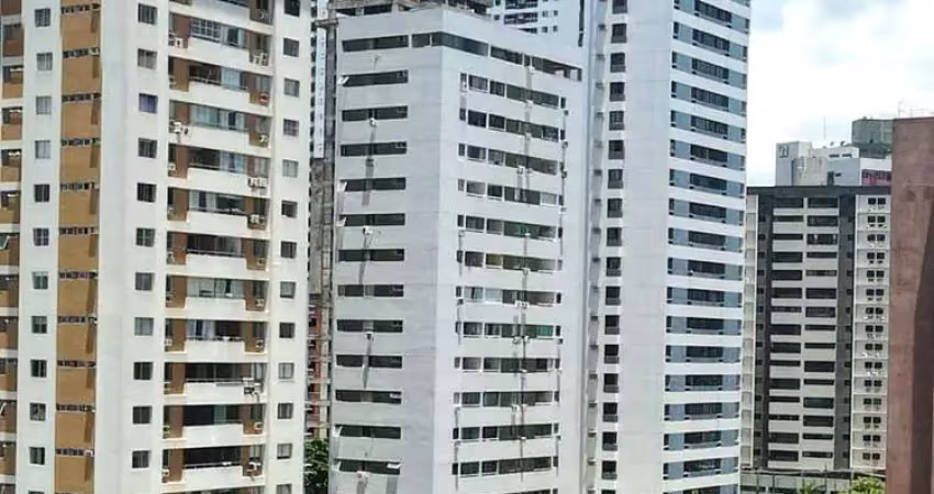 Apartamento à venda com 2 quartos, 75 m² por r$ 380.000 - boa viagem - recife/pe