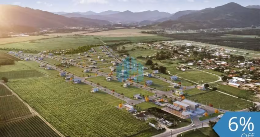Belo lote no loteamento reserva do lago, entre imbituba e garopaba, próximo às belas praias da região!