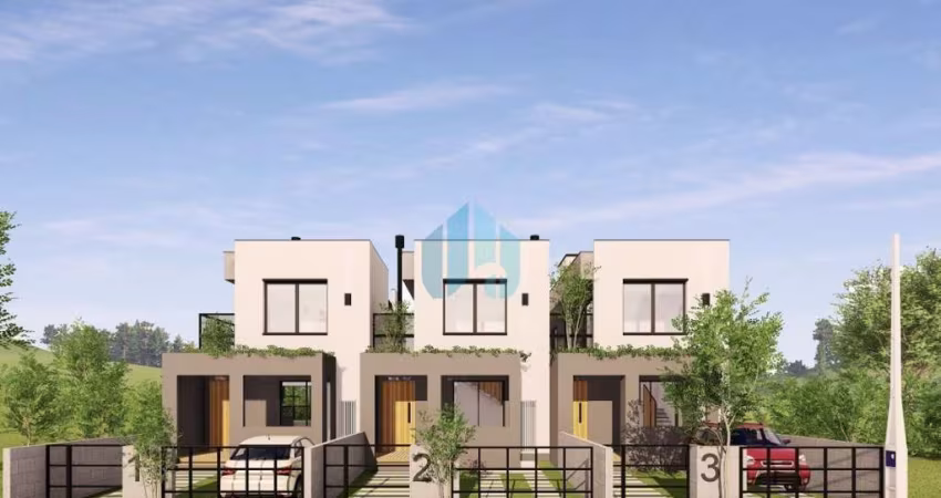 Belos Sobrados no Residencial Abacateiro, Loteamento Parque Garopaba, Ambrósio | Garopaba - SC
