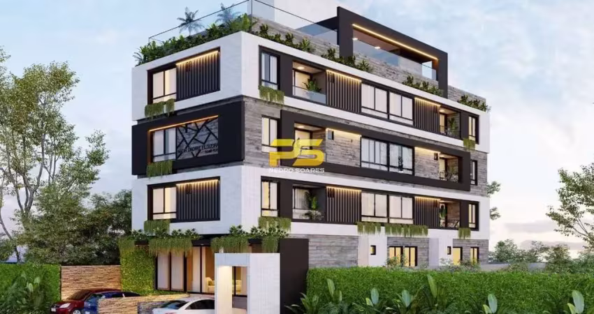 Apartamento com 2 quartos à venda, jardim oceania - joão pessoa
