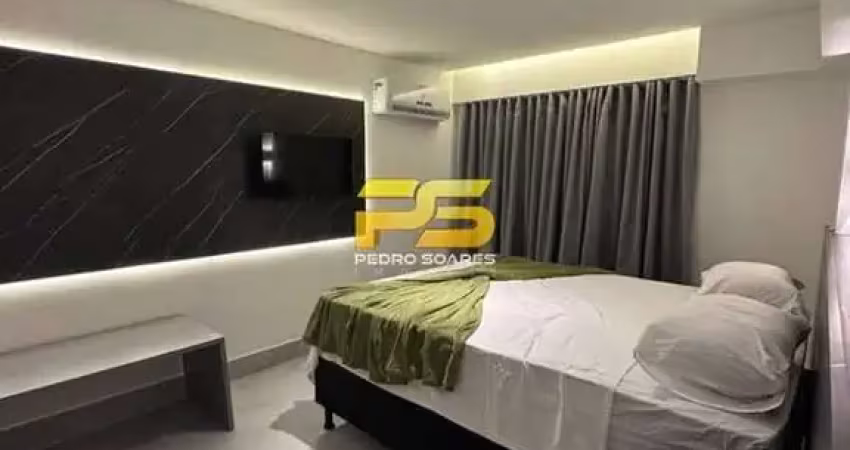 Flat com 1 quarto à venda na Avenida João Maurício, 792, Manaíra, João Pessoa