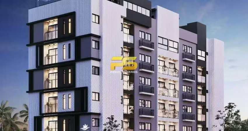 Apartamento com 2 quartos à venda, jardim oceania - joão pessoa