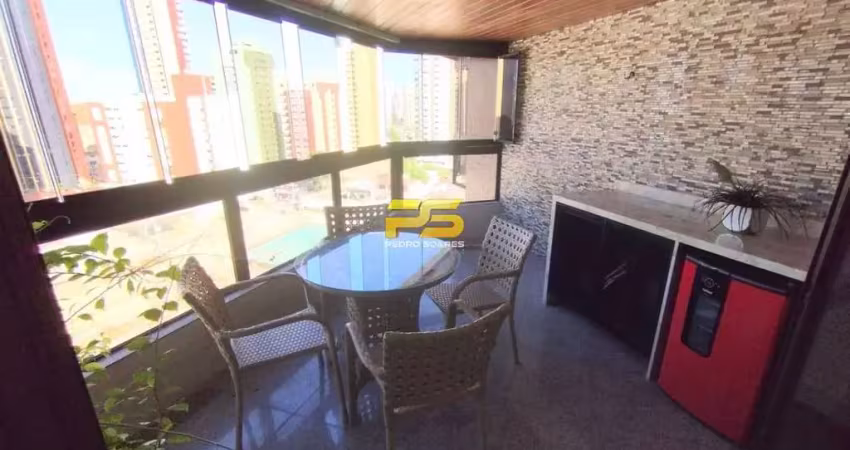 Apartamento com 3 quartos à venda, manaíra - joão pessoa