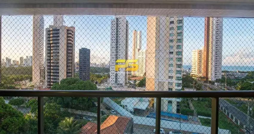 Apartamento com 4 quartos à venda, altiplano cabo branco - joão pessoa