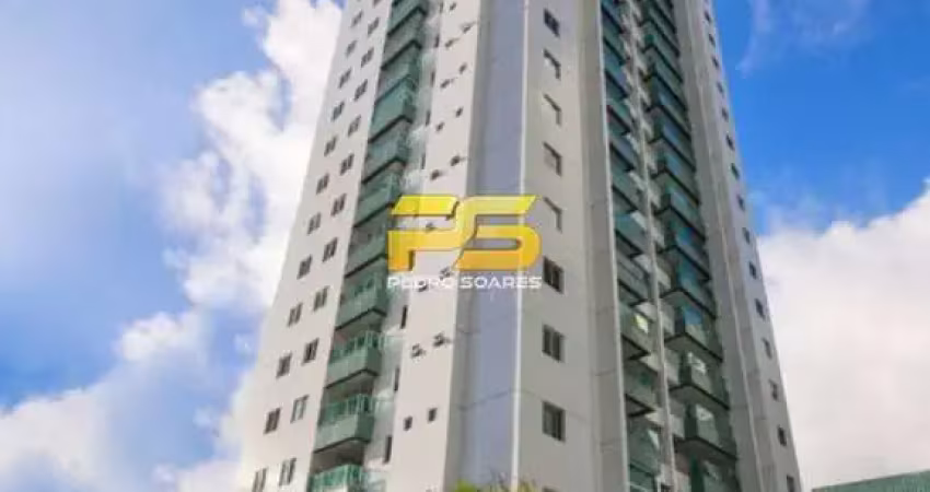Apartamento com 3 quartos + dce à venda, altiplano cabo branco - joão pessoa