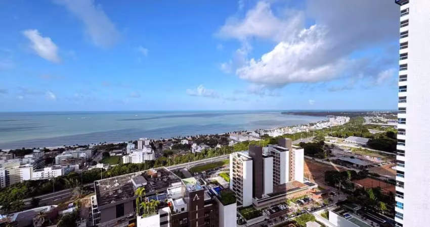 Apartamento com 2 suítes à venda, altiplano cabo branco - joão pessoa