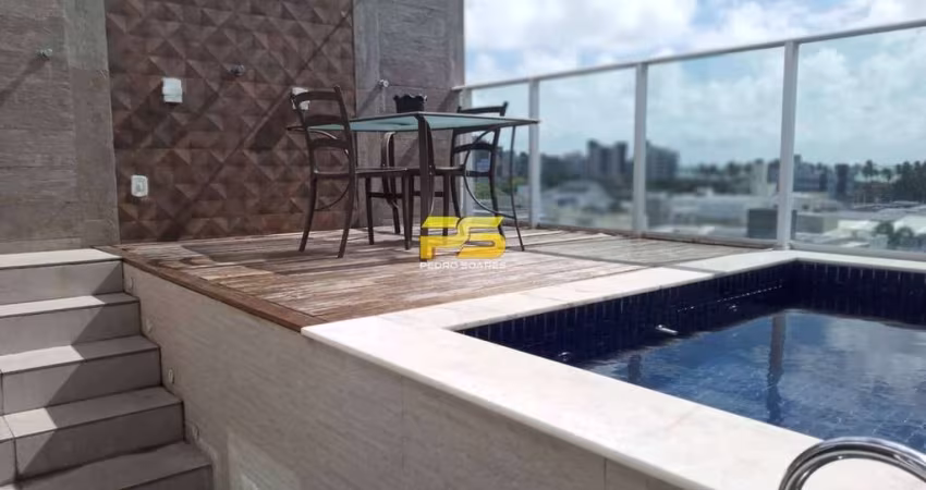 Alugo cobertura em Intermares com 3 quartos sendo 2 suites.