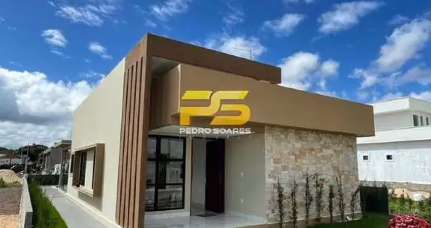 Casa em condomínio fechado 136m² 3 suítes em bananeiras, a venda por r$690.000,00.
