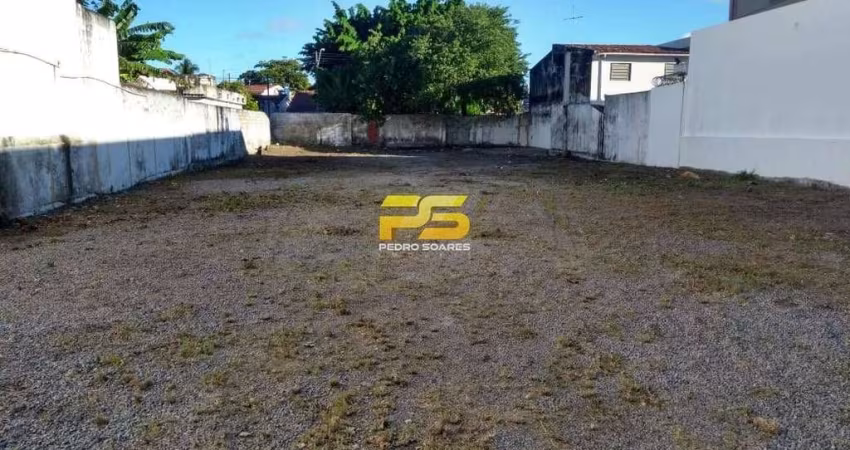 Terreno para locação na AV. Epitácio Pessoa