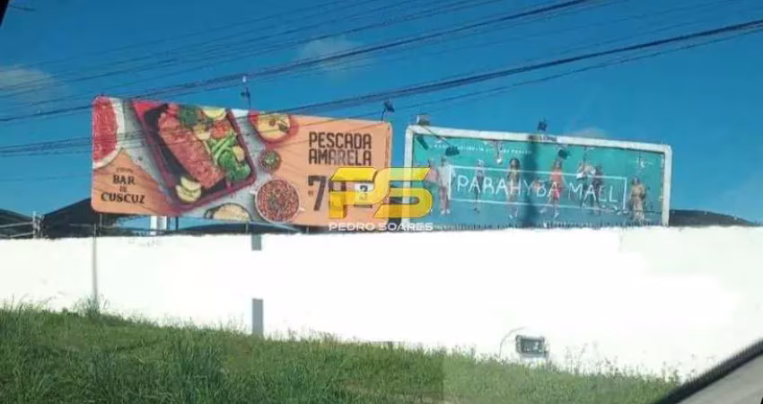 Área de 60 x 215 para locação - cabedelo - preço do aluguel r$ 120.000