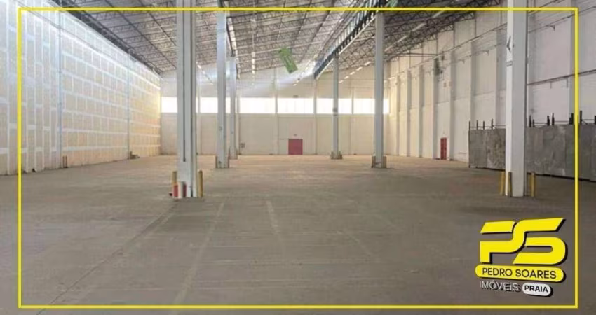 Galpão Para Alugar, 2400 M² Por R$ 36.000/mês - Distrito Industrial - João Pessoa/pb