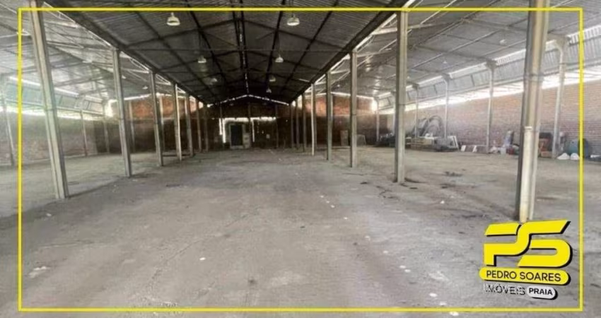 Galpão Para Alugar, 1000 M² Por R$ 13.000/mês - Bairro Das Indústrias - João Pessoa/pb