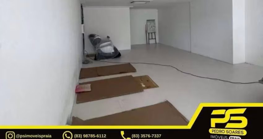 Sala para alugar, 60 m² por r$ 7.200/mês - tambaú - joão pessoa/pb #pedrosoares