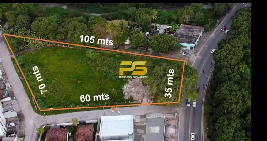 Lote com área de 4.300 m² a venda no bairro do cuiá